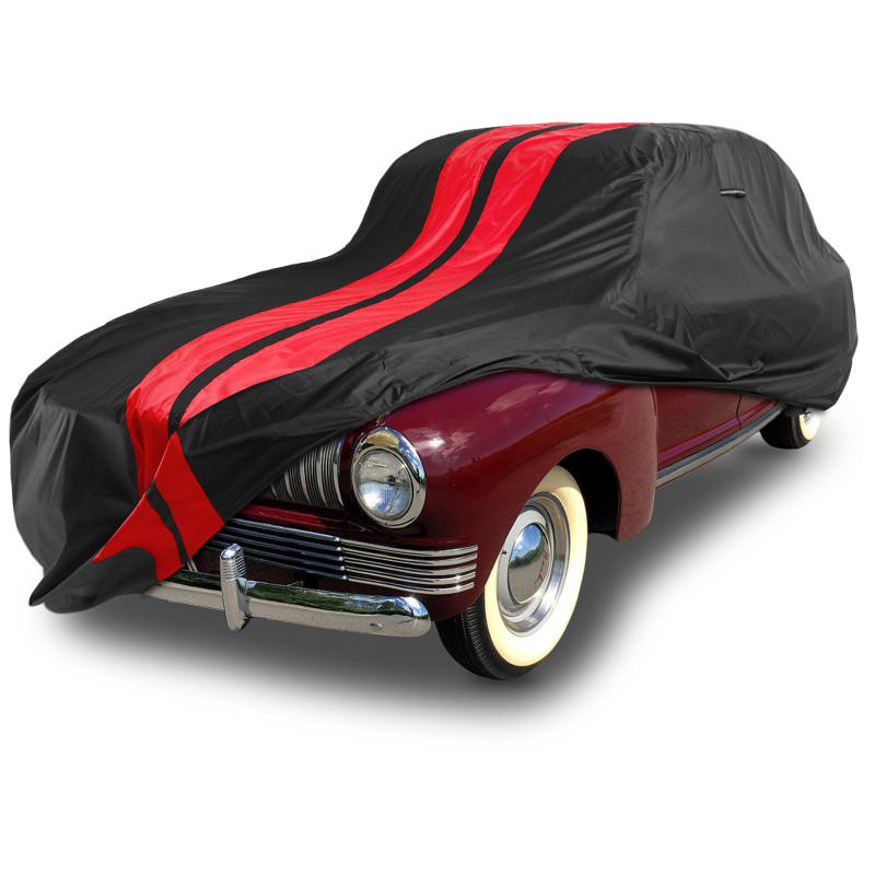 Nash Ambassador Black Red Pro Series Car Cover