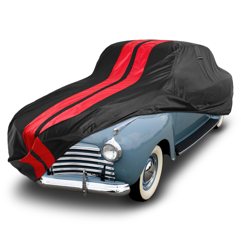 Chrysler Royal Black Red Pro Series Car Cover