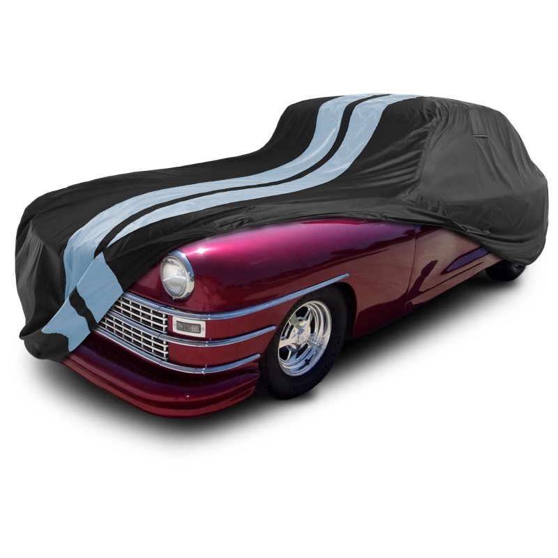 Chrysler New Yorker Classic Black Gray Pro Series Car Cover