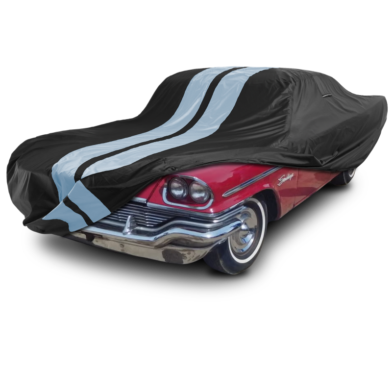 Chrysler Saratoga Black Gray Pro Series Car Cover