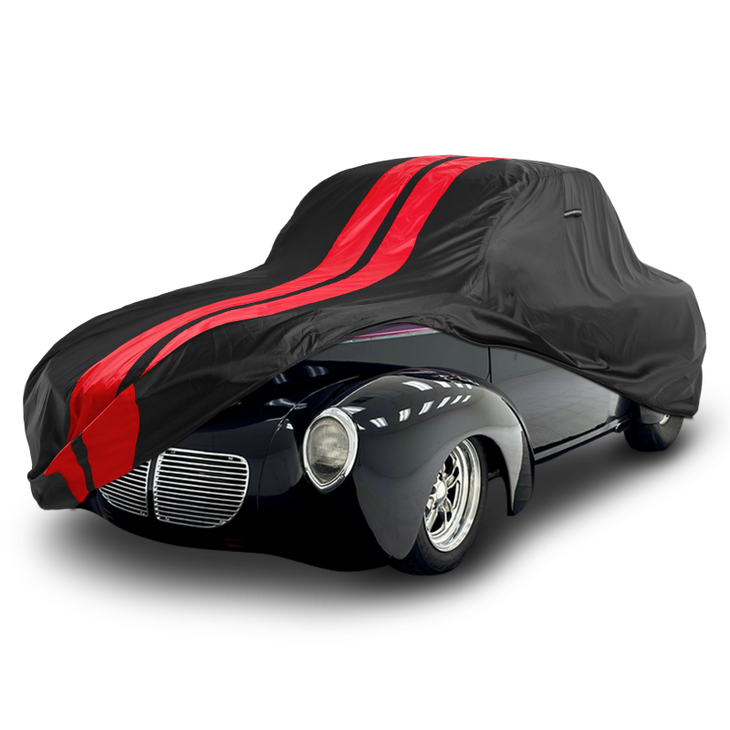 Willys Speedway 1939-1942 Black Red Pro Series Car Cover