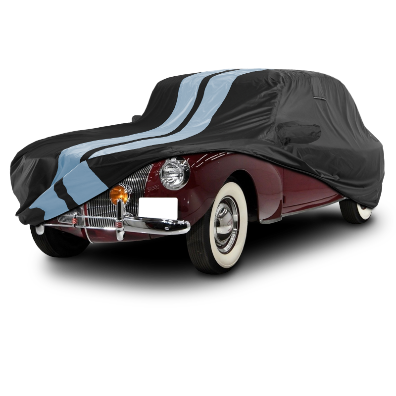 Lincoln Continental Black Gray Pro Series Car Cover