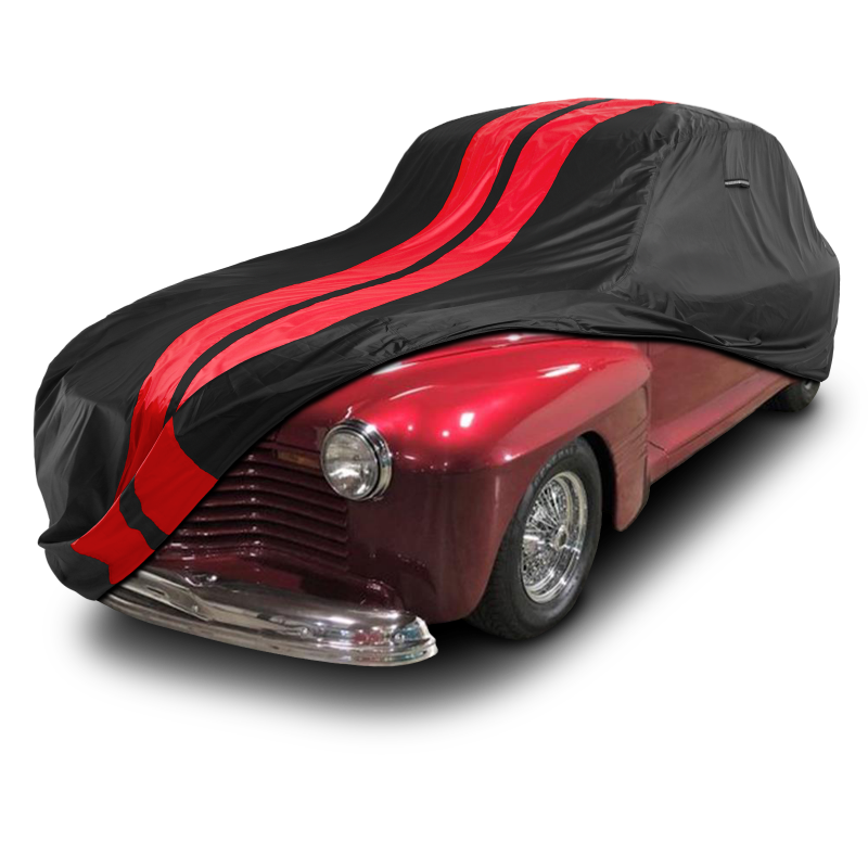 Pontiac Torpedo 1940-1948 Black Red Pro Series Car Cover