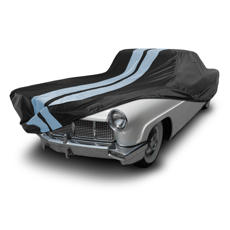 Lincoln Continental Mark Black Gray Pro Series Car Cover