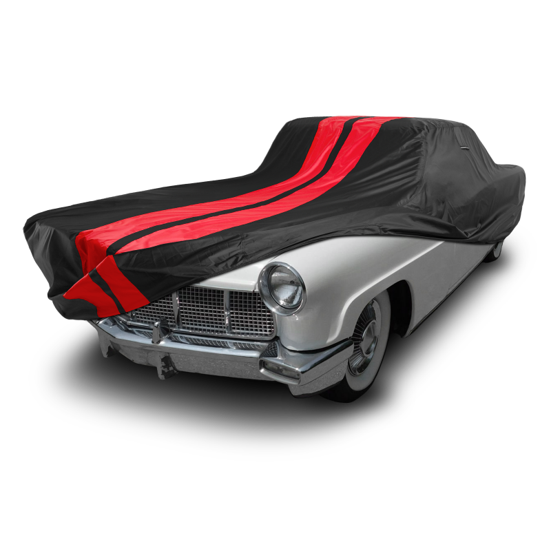 Lincoln Continental Mark Black Red Pro Series Car Cover