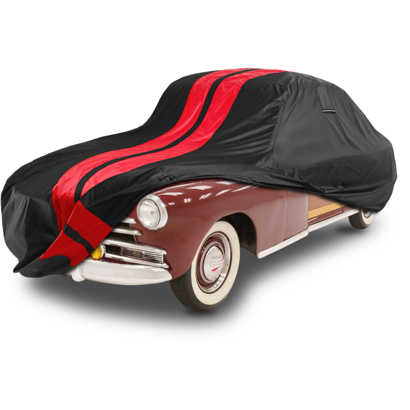 Chevrolet Fleetmaster 1946-1948 Black Red Pro Series Car Cover