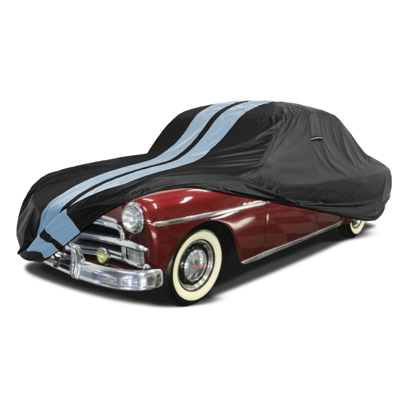 Plymouth Special Deluxe 1946-1950 Black Gray Pro Series Car Cover