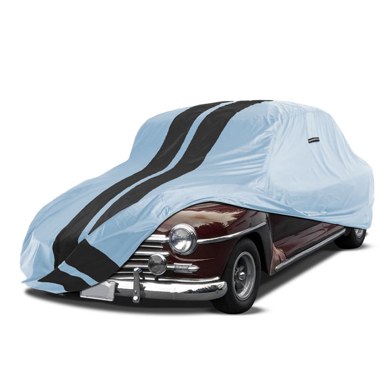 Plymouth Deluxe 1946-1951 Gray Black Pro Series Car Cover