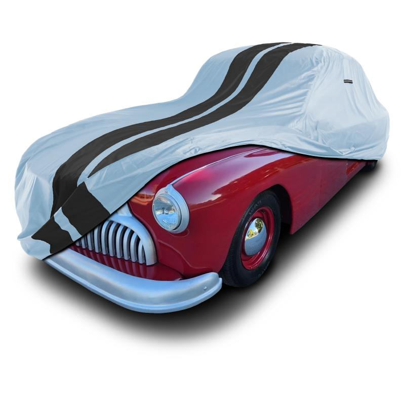 Pontiac Streamliner 1946-1952 Gray Black Pro Series Car Cover