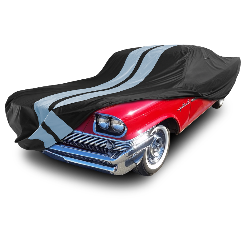 Chrysler Saratoga Black Gray Pro Series Car Cover