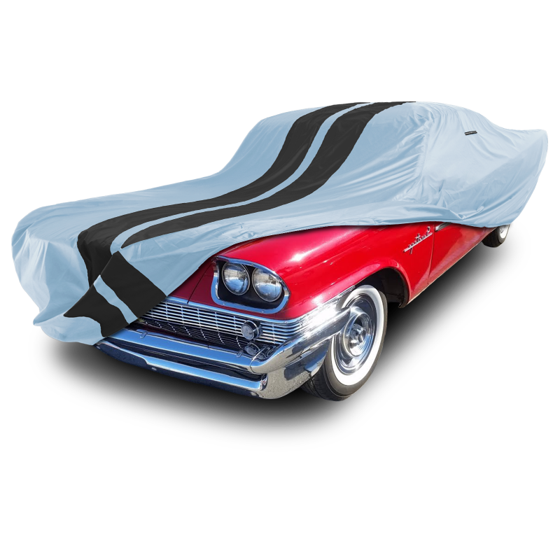 Chrysler Royal Gray Black Pro Series Car Cover