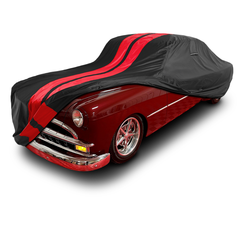Pontiac Silver Streak 1946-1956 Black Red Pro Series Car Cover