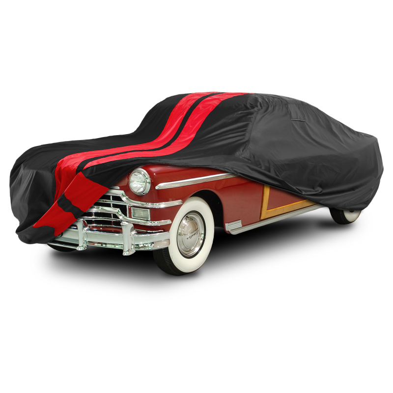 Chrysler Town & Country Black Red Pro Series Car Cover