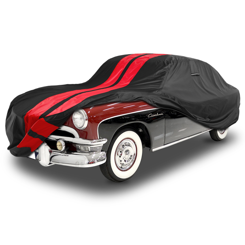Ford Crestliner,Crestline 1949-1954 Black Red Pro Series Car Cover