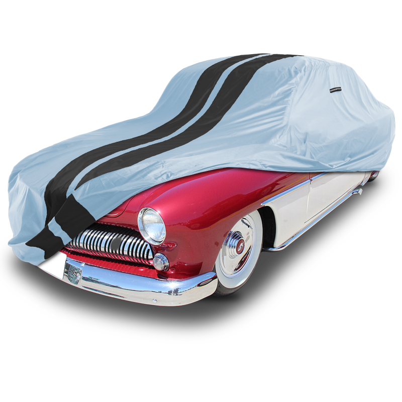Mercury Eight Gray Black Pro Series Car Cover