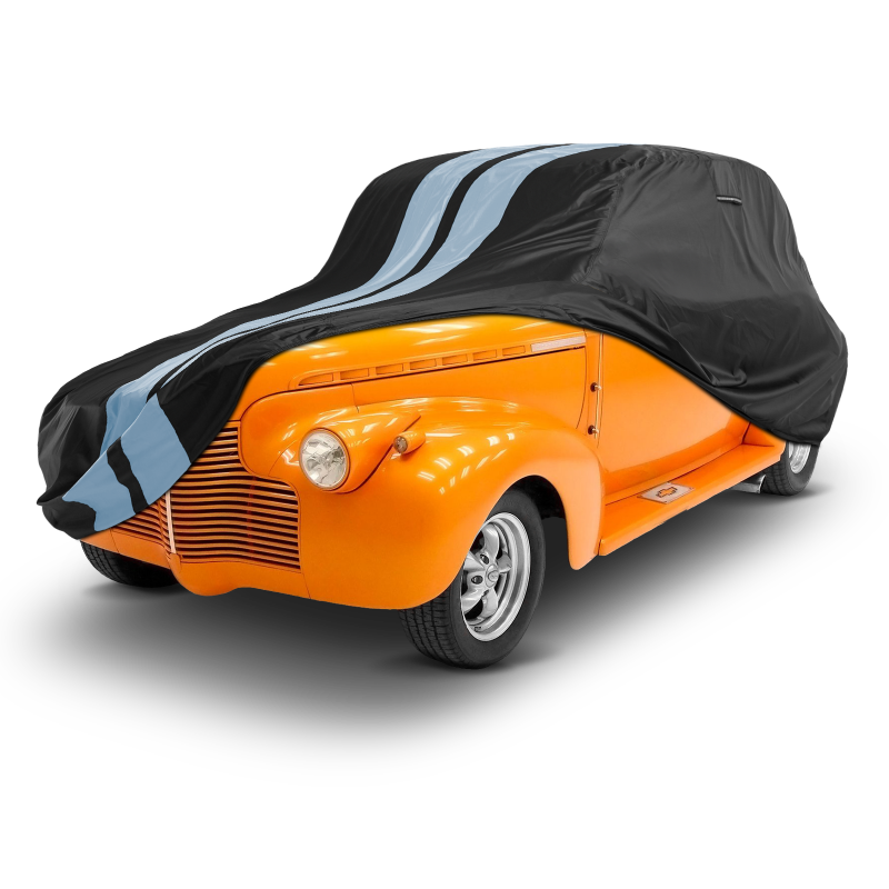 Chevrolet Deluxe 1940-1952 Black Gray Pro Series Car Cover