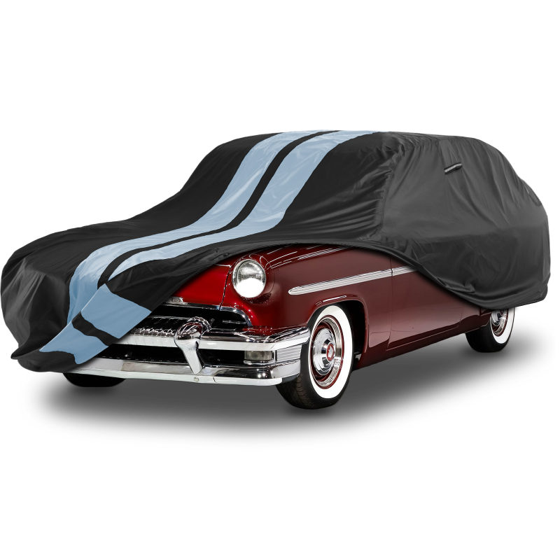 Ford Ranch Wagon Black Gray Pro Series Car Cover