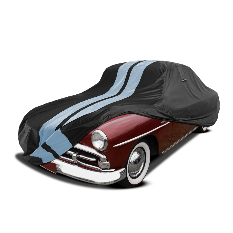 Plymouth Cranbrook 1951-1953 Black Gray Pro Series Car Cover