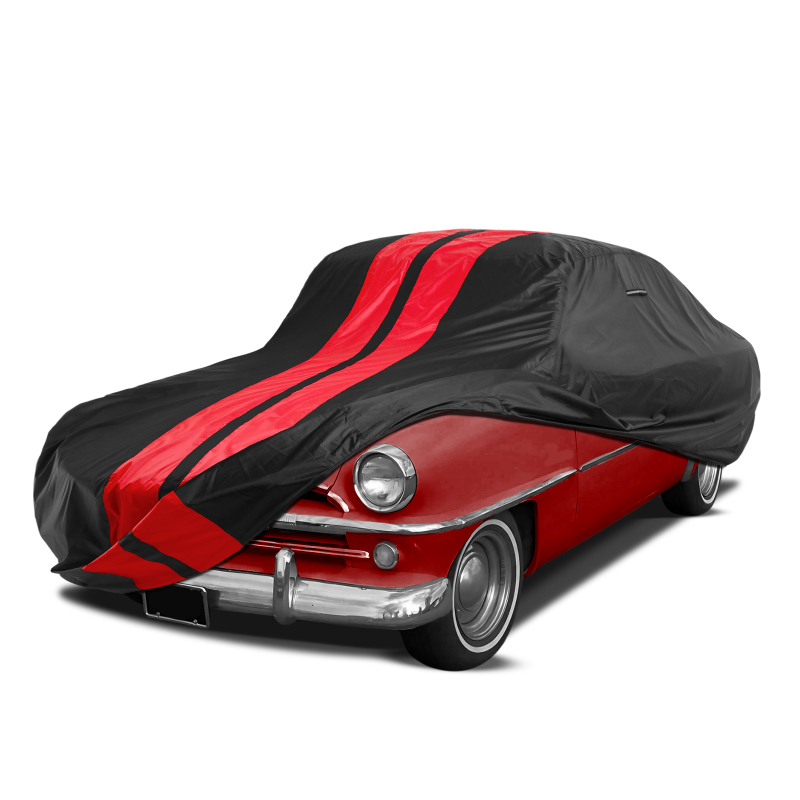 Plymouth Savoy Black Red Pro Series Car Cover