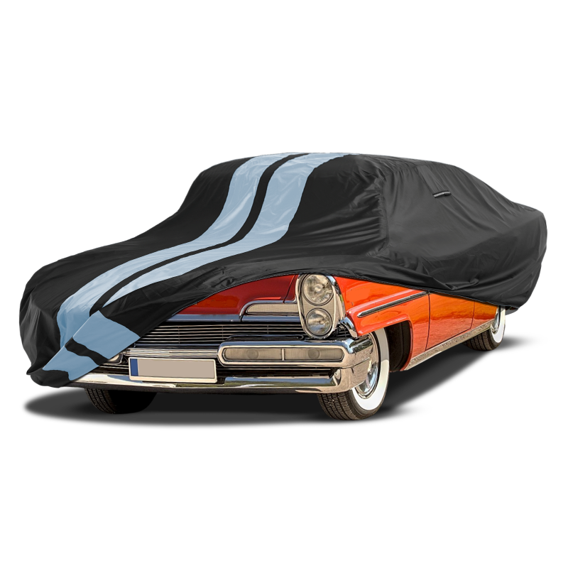 Lincoln Capri Black Gray Pro Series Car Cover