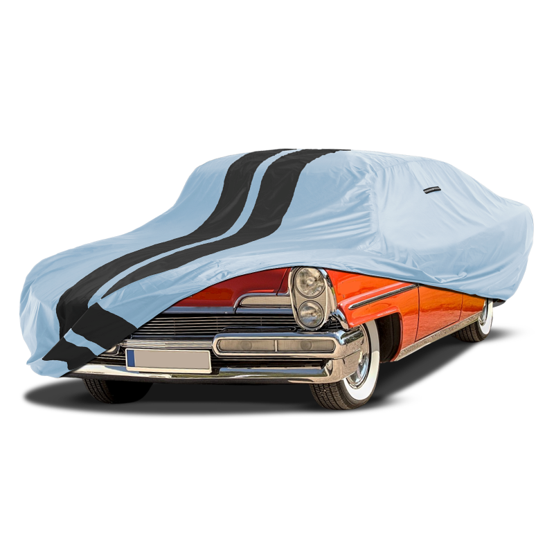 Lincoln Capri Gray Black Pro Series Car Cover