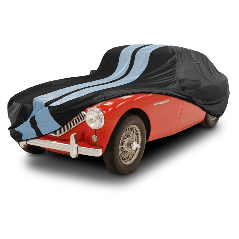 Austin-Healey 100,100-6. 3000 1953-1967 Black Gray Pro Series Car Cover