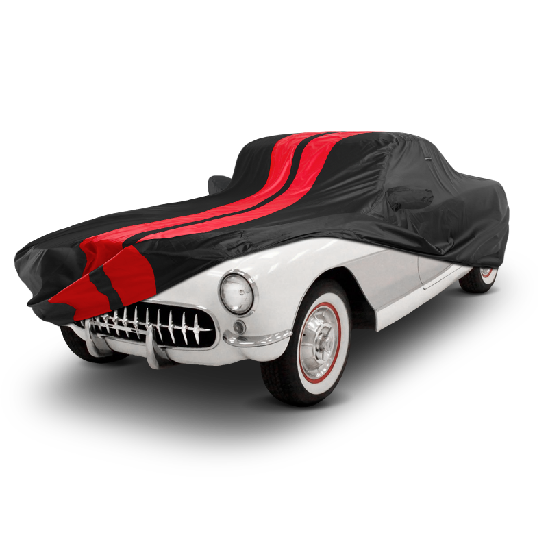Chevrolet Corvette Black Red Pro Series Car Cover