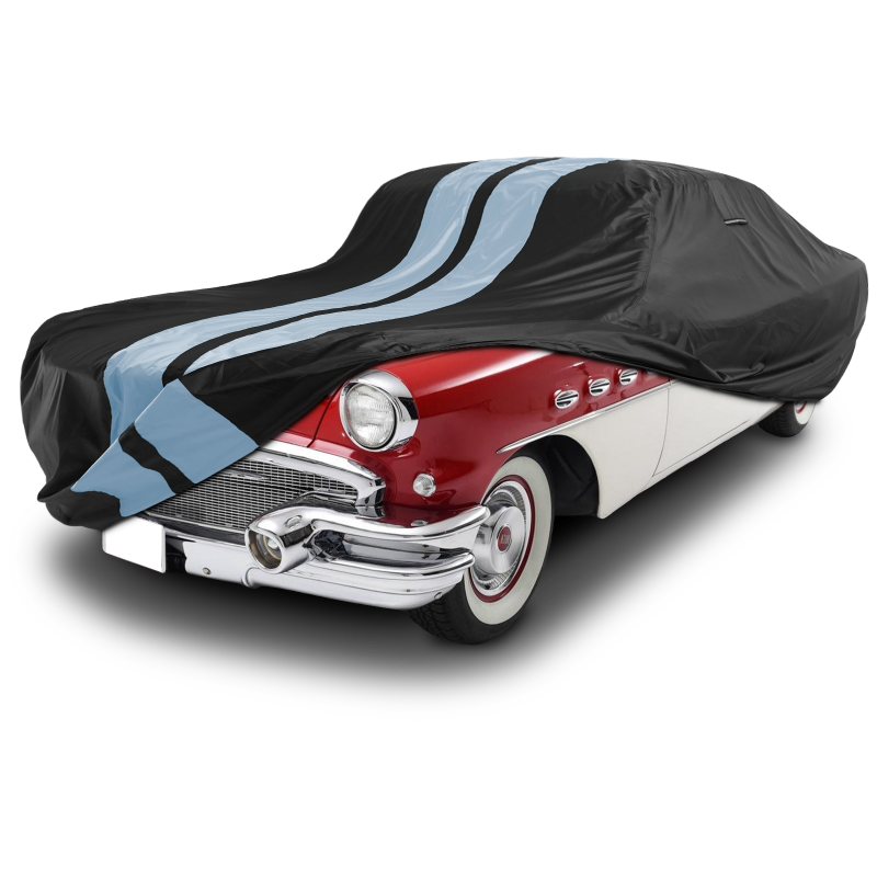 Buick Super Black Gray Pro Series Car Cover
