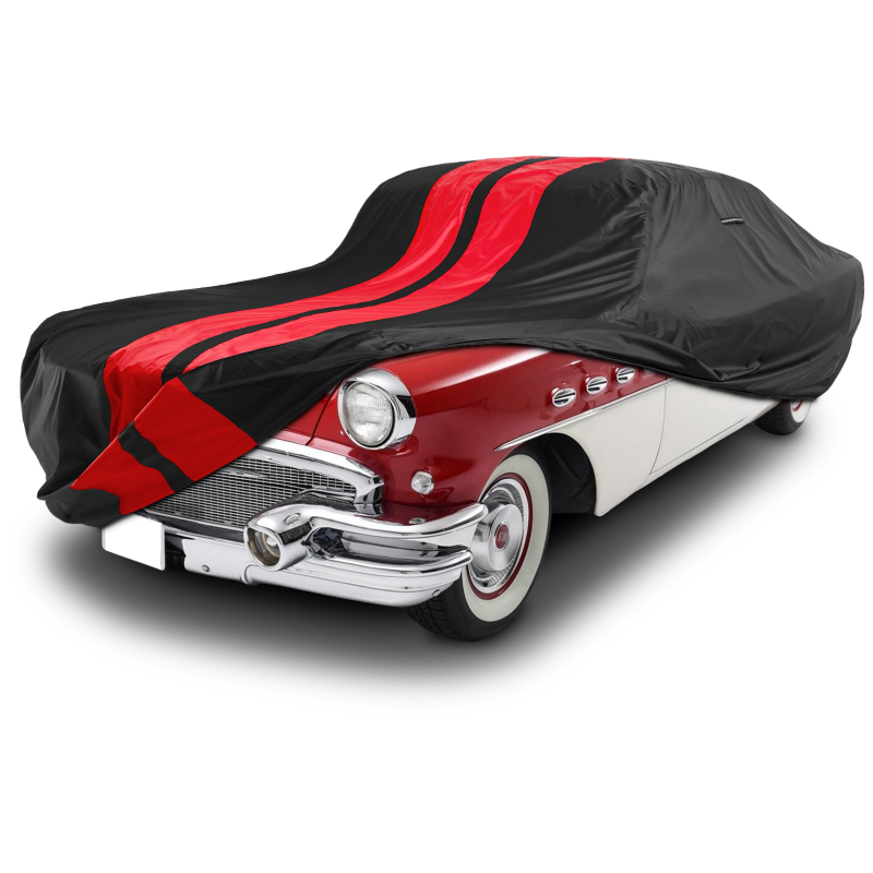 Buick Super Black Red Pro Series Car Cover