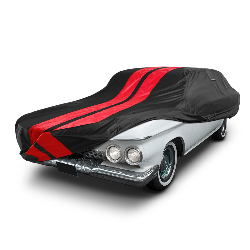 Plymouth Savoy Black Red Pro Series Car Cover