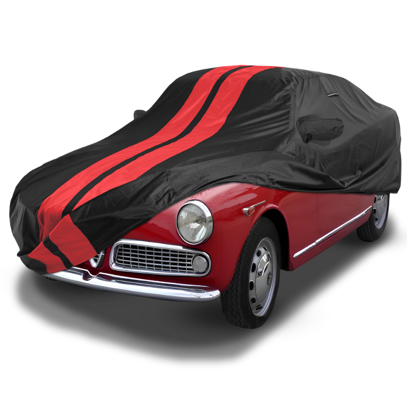 Alfa Romeo Giulietta Black Red Pro Series Car Cover