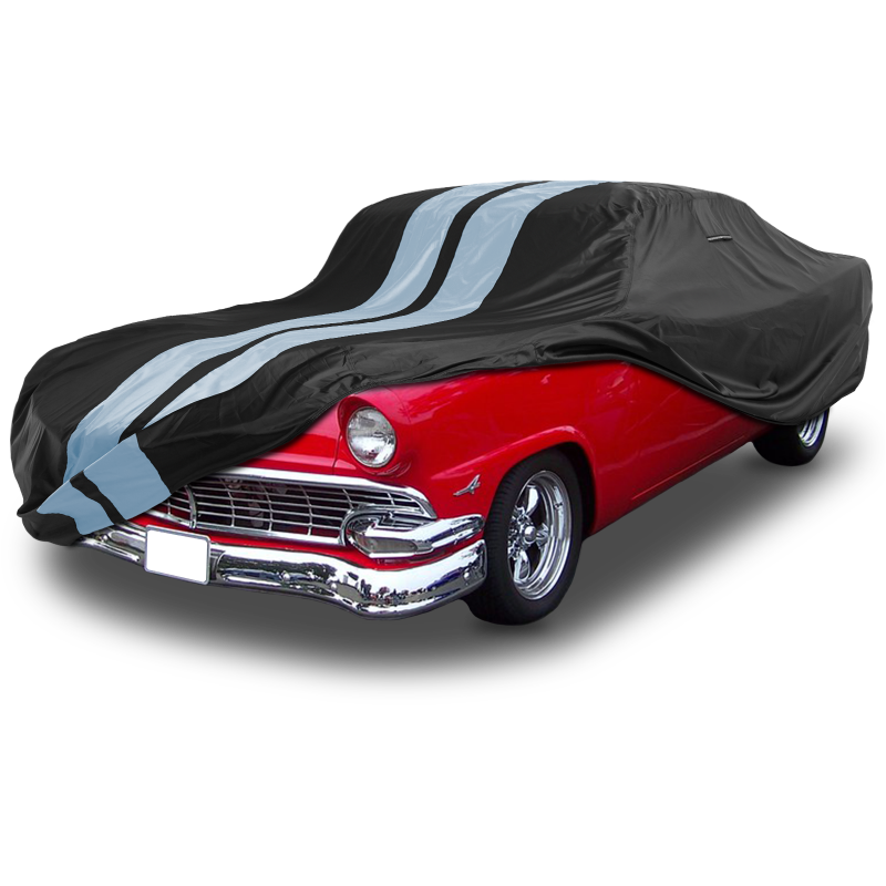 Ford Fairlane Crown Victoria 1955-1956 Black Gray Pro Series Car Cover