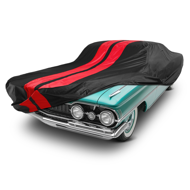 Oldsmobile Holiday 1955-1959 Black Red Pro Series Car Cover