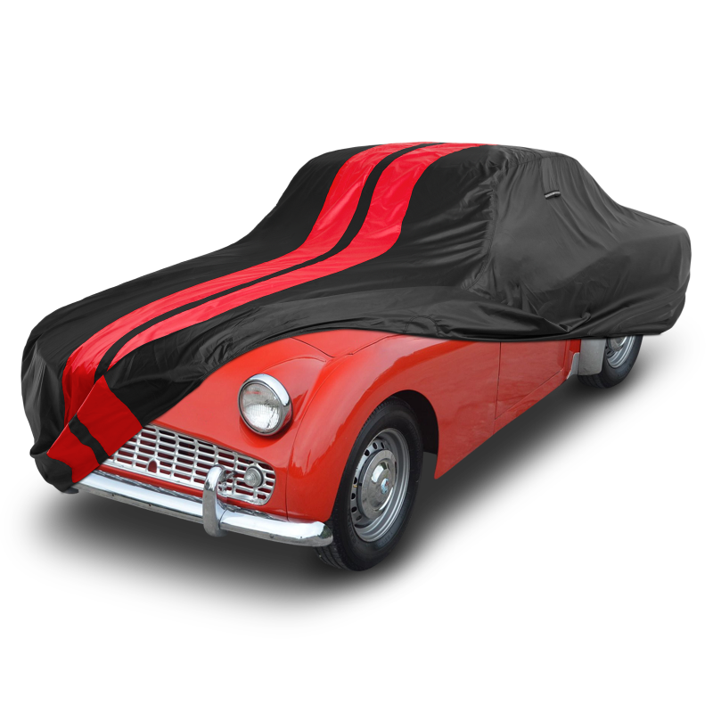 Triumph TR 1955-1981 Black Red Pro Series Car Cover