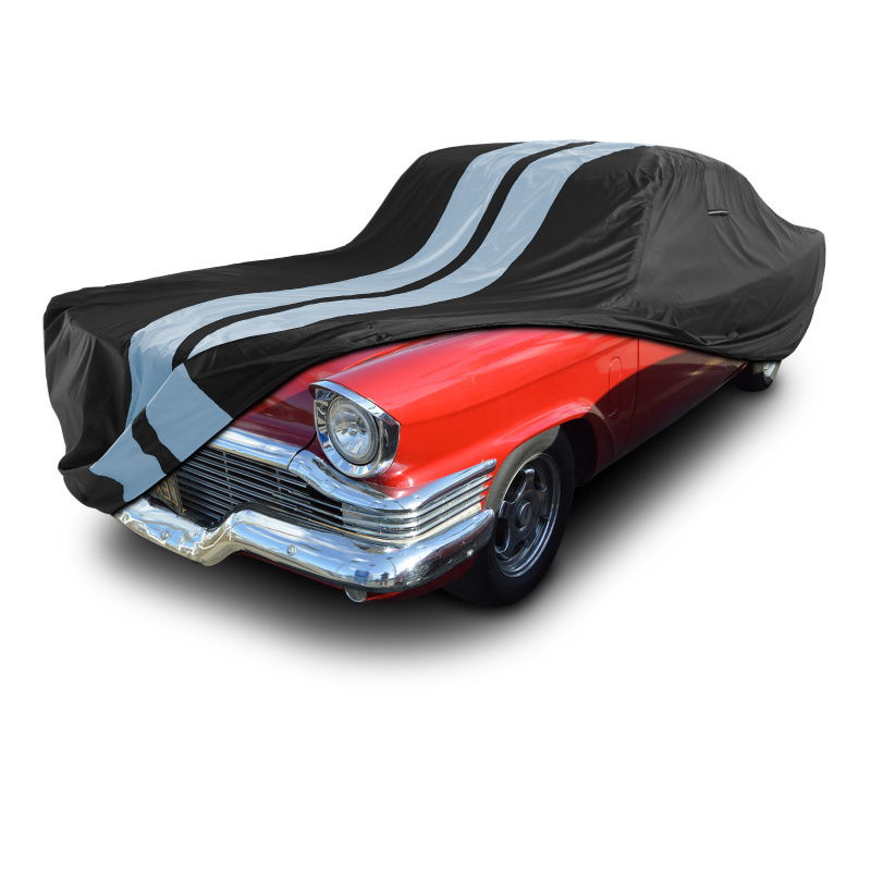 Studebaker Scotsman 2-Door 1956-1958 Black Gray Pro Series Car Cover