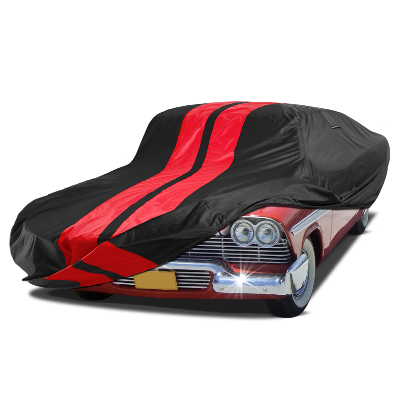 Plymouth Fury Black Red Pro Series Car Cover