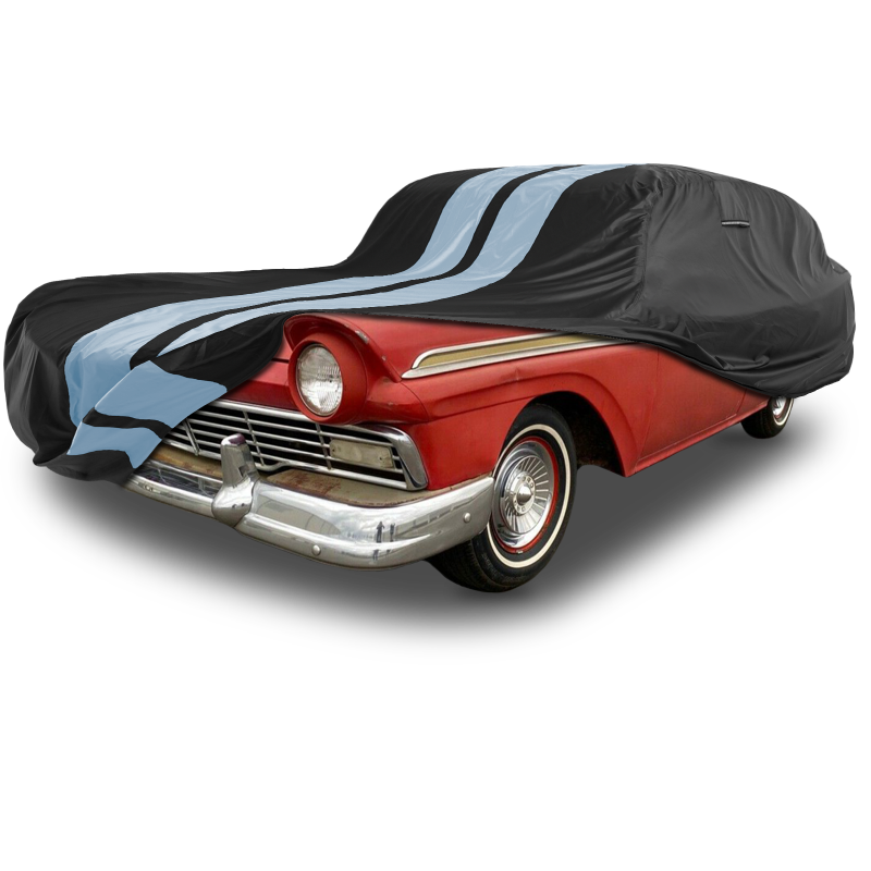Ford Del Rio 1957-1958 Black Gray Pro Series Car Cover