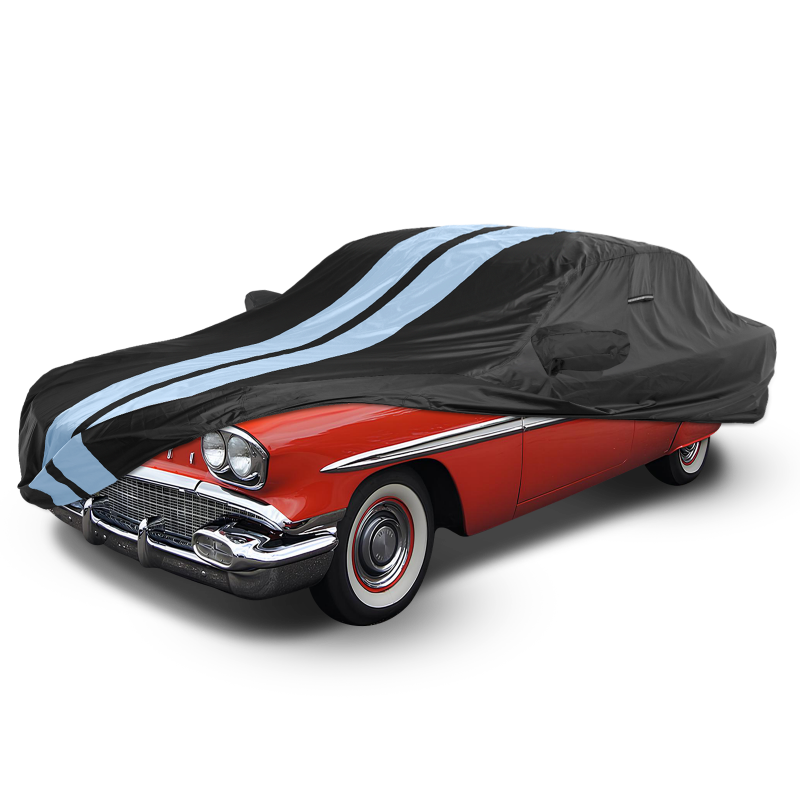 Pontiac Super Chief 1957-1958 Black Gray Pro Series Car Cover
