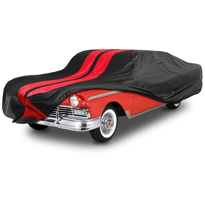 Ford Fairlane Black Red Pro Series Car Cover