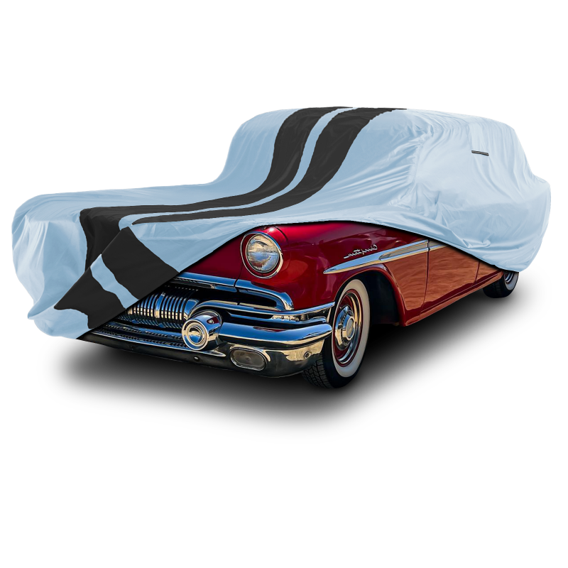 Pontiac Safari Wagon Gray Black Pro Series Car Cover