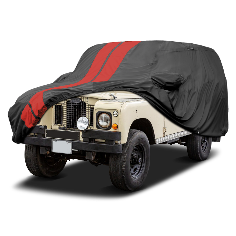 Land Rover 109 Series 1958-1985 Black Red Pro Series SUV Cover