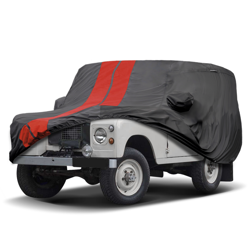 Land Rover 88 Series 1958-1985 Black Red Pro Series SUV Cover