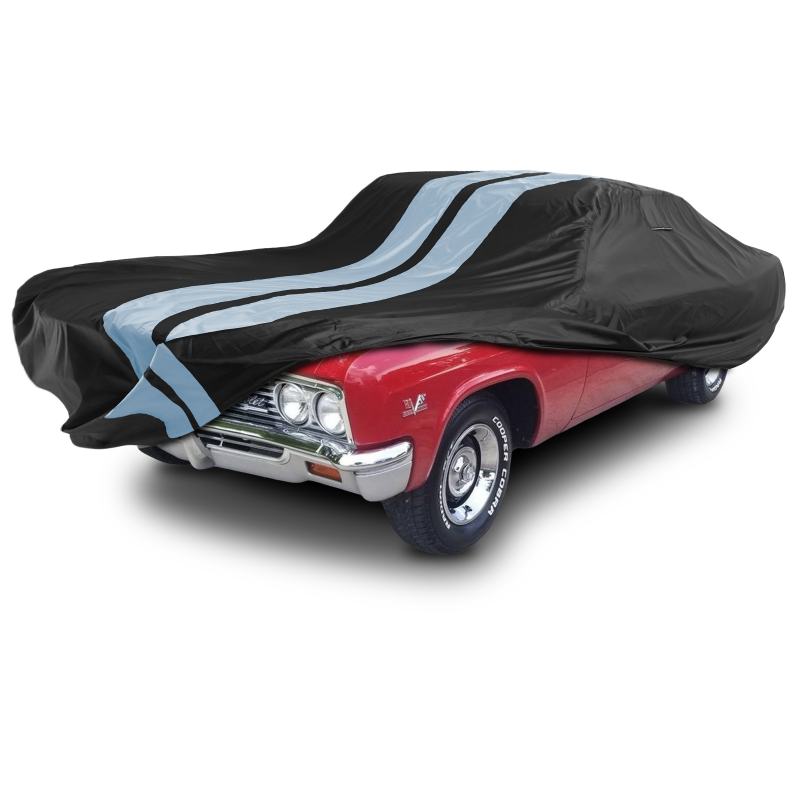 Chevrolet Biscayne 1958-1972 Black Gray Pro Series Car Cover