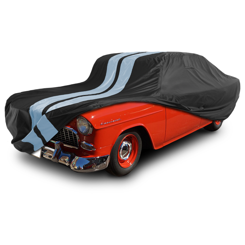 Chevrolet Del Ray Black Gray Pro Series Car Cover