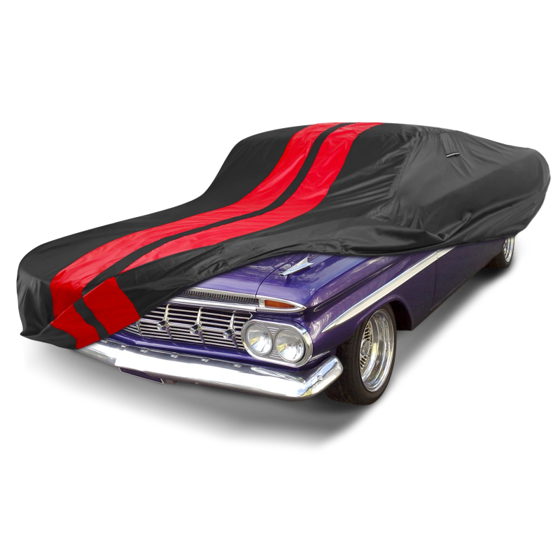 Chevrolet El Camino Black Red Pro Series Car Cover