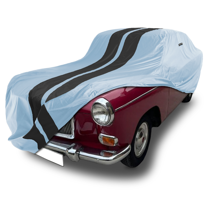 MG Magnette Gray Black Pro Series Car Cover