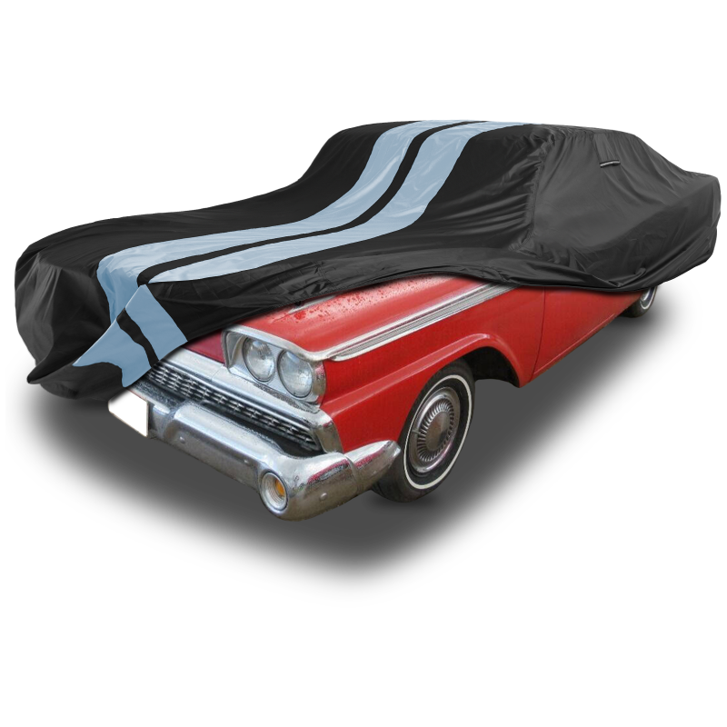 Ford Galaxie Black Gray Pro Series Car Cover