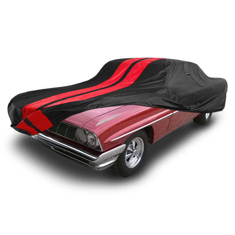 Pontiac Ventura 1960-1977 Black Red Pro Series Car Cover