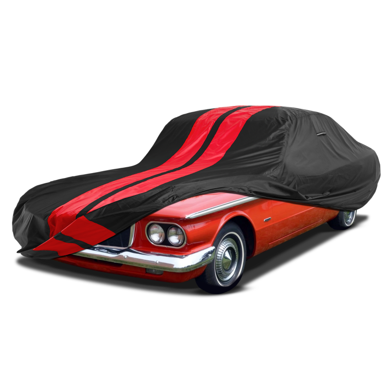Plymouth Valiant Black Red Pro Series Car Cover