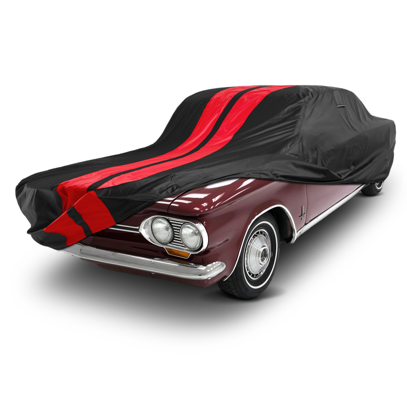Chevrolet Corvair Black Red Pro Series Car Cover